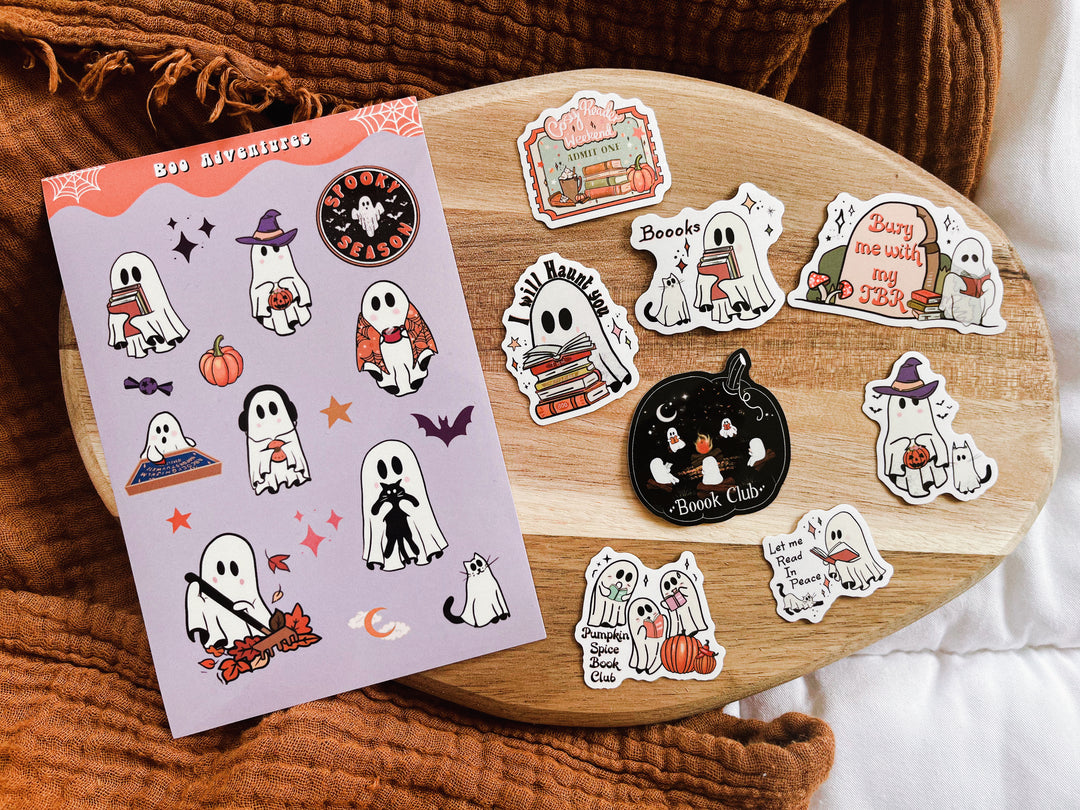 Cute Spooky sticker bundle