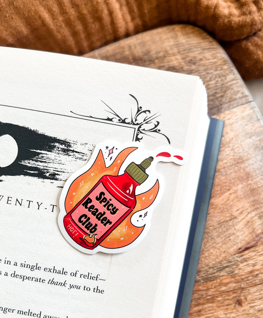 Spicy Reader Club sticker