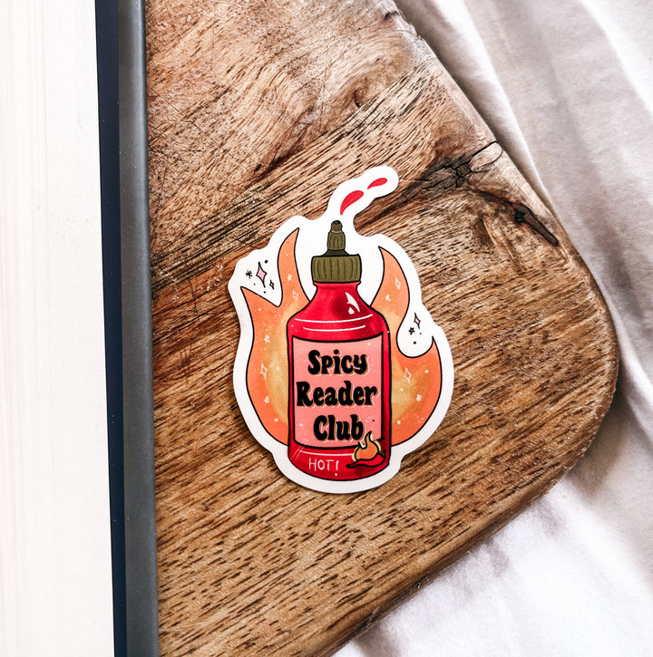 Spicy Reader Club sticker