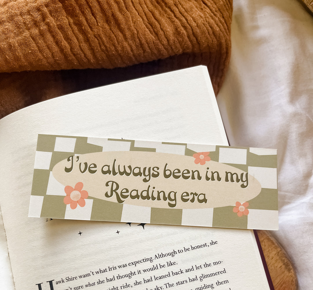 I've always been in my reading era bookmark