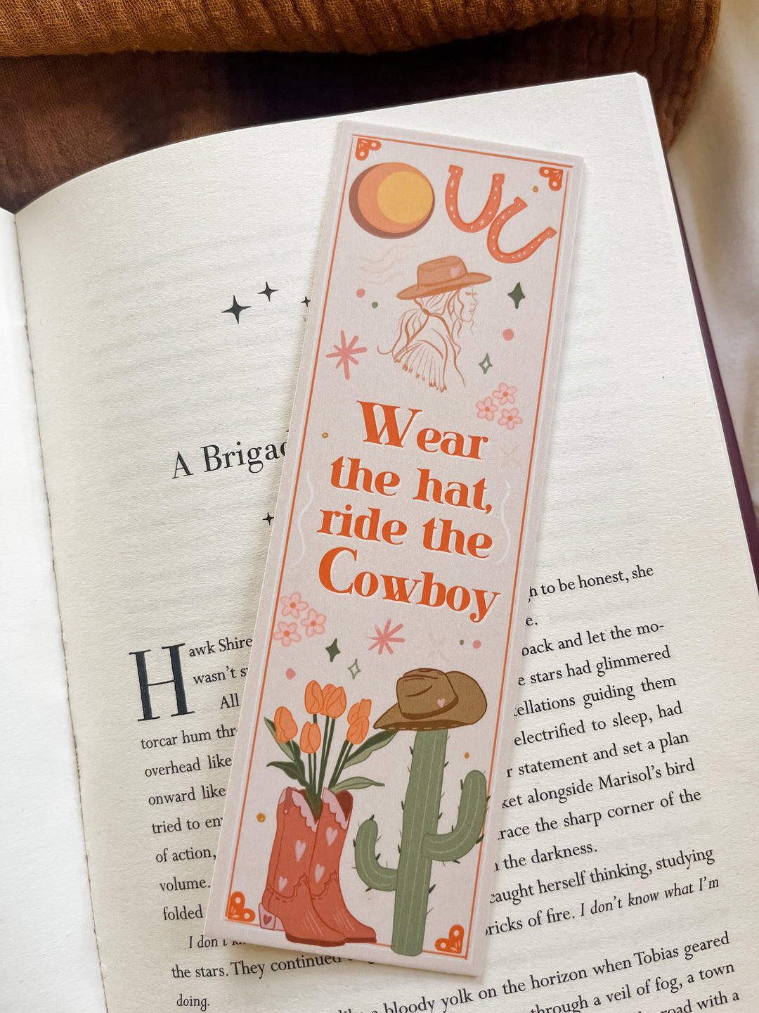 Wear the hat, ride the cowboy Bookmark