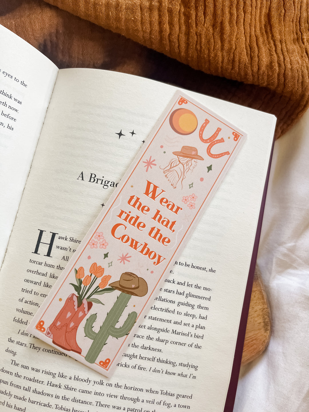 Wear the hat, ride the cowboy Bookmark