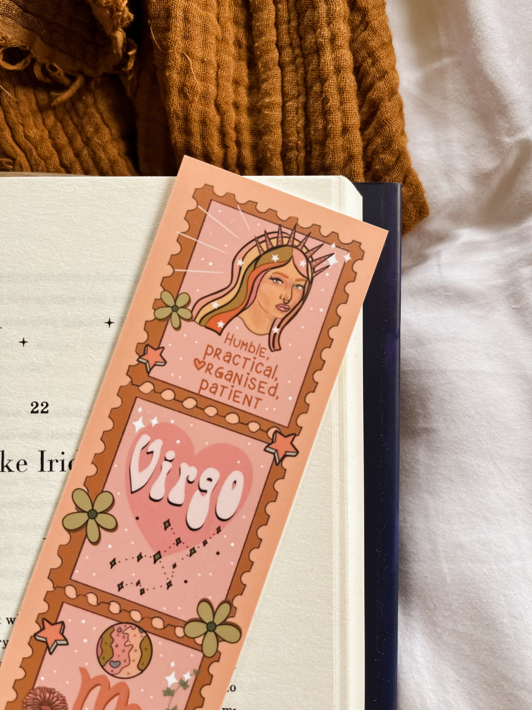 Zodiac Virgo bookmark