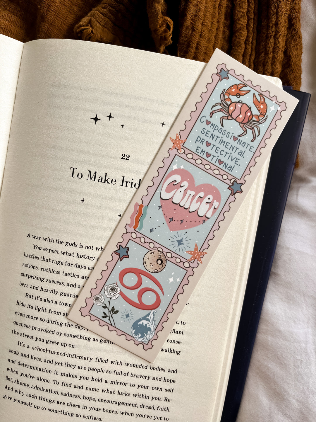 Zodiac Cancer bookmark