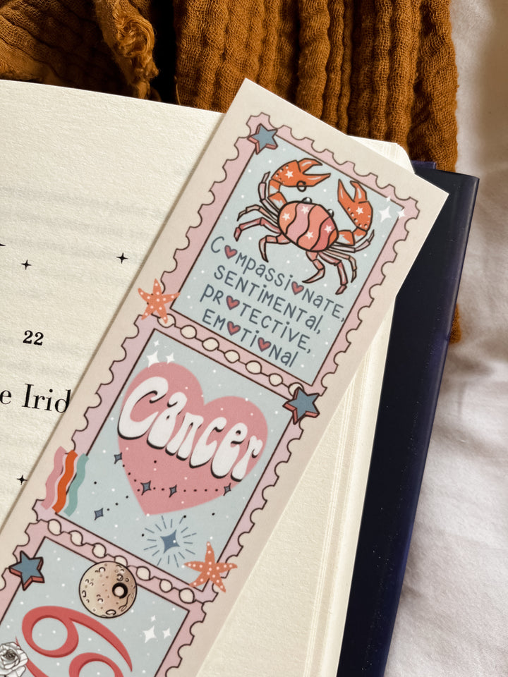 Zodiac Cancer bookmark