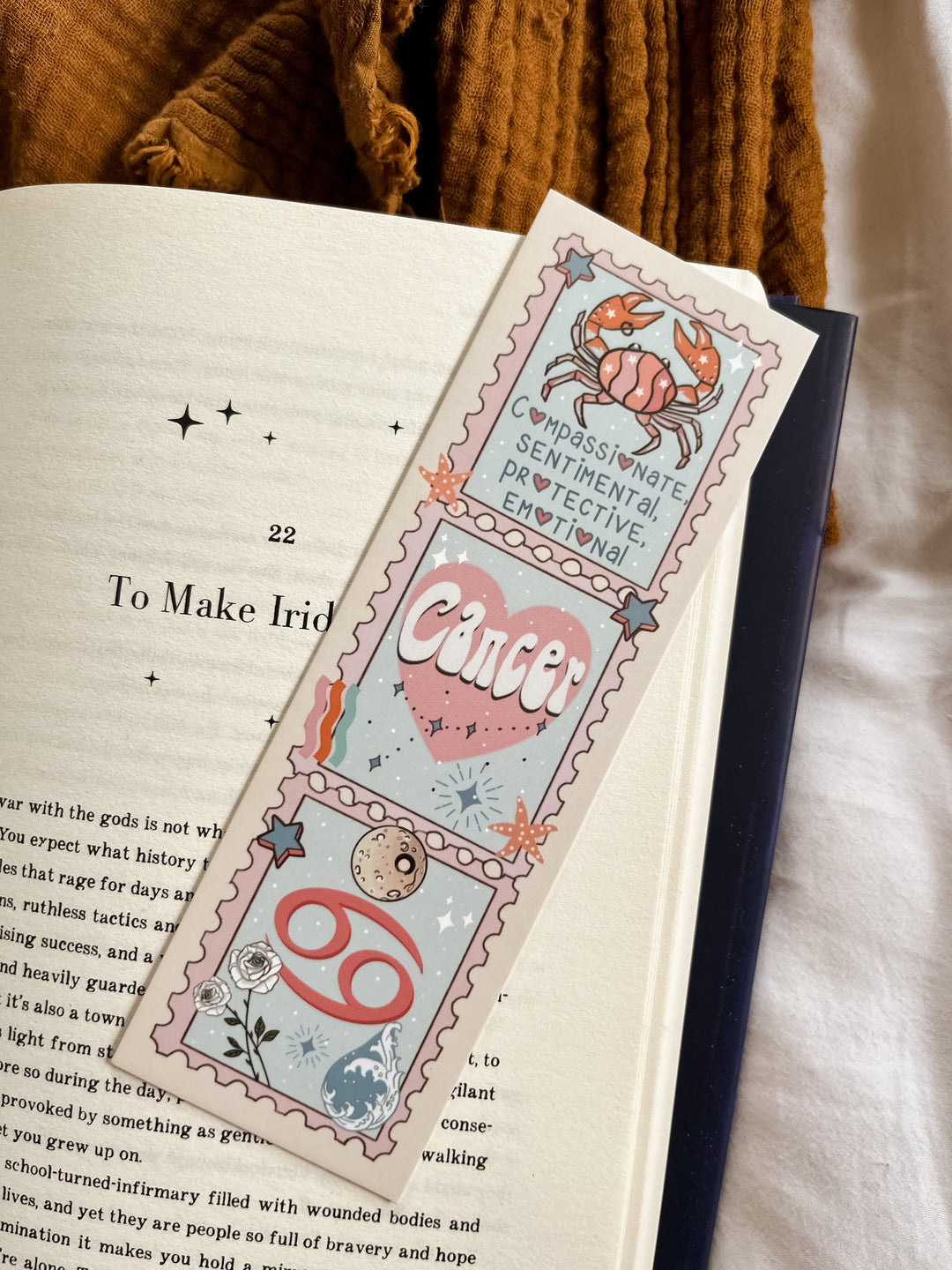 Zodiac Cancer bookmark