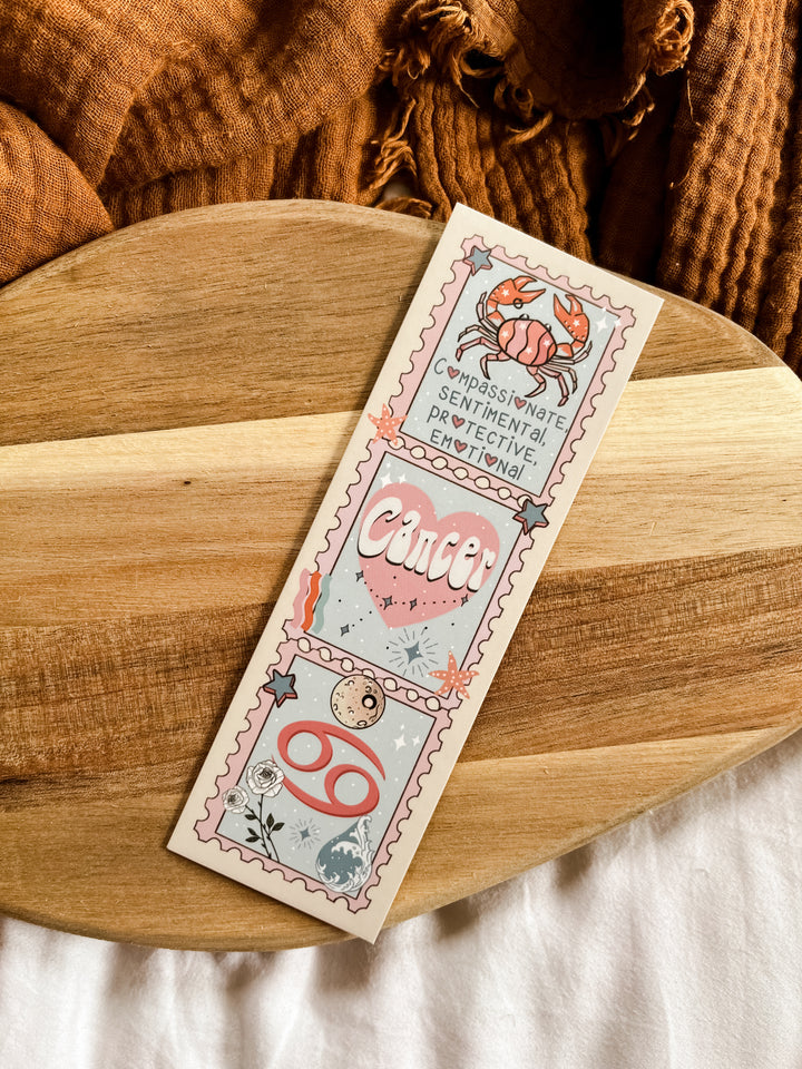 Zodiac Cancer bookmark