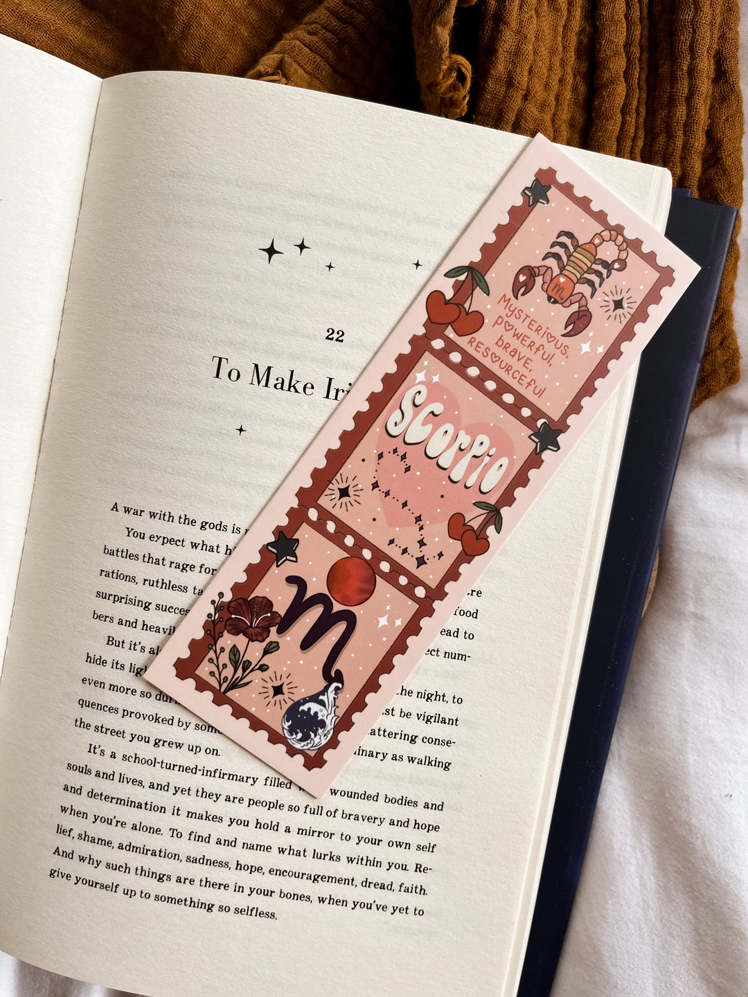 Zodiac Scorpio bookmark