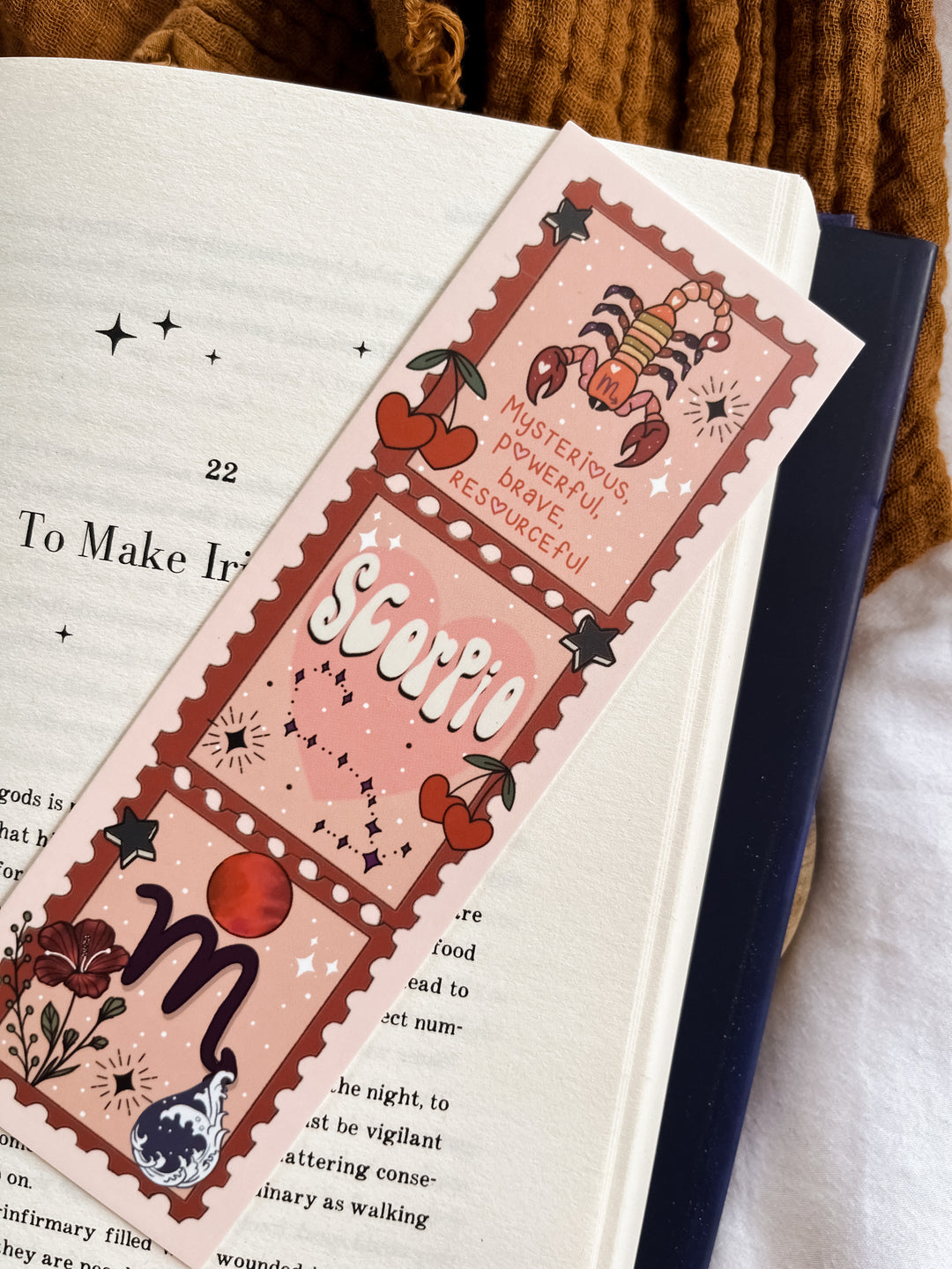 Zodiac Scorpio bookmark