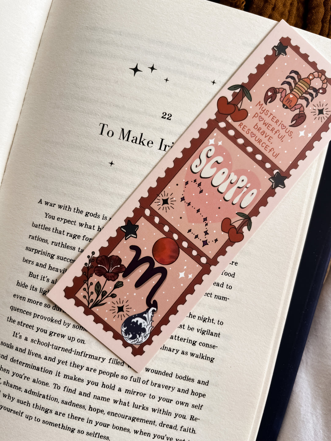 Zodiac Scorpio bookmark