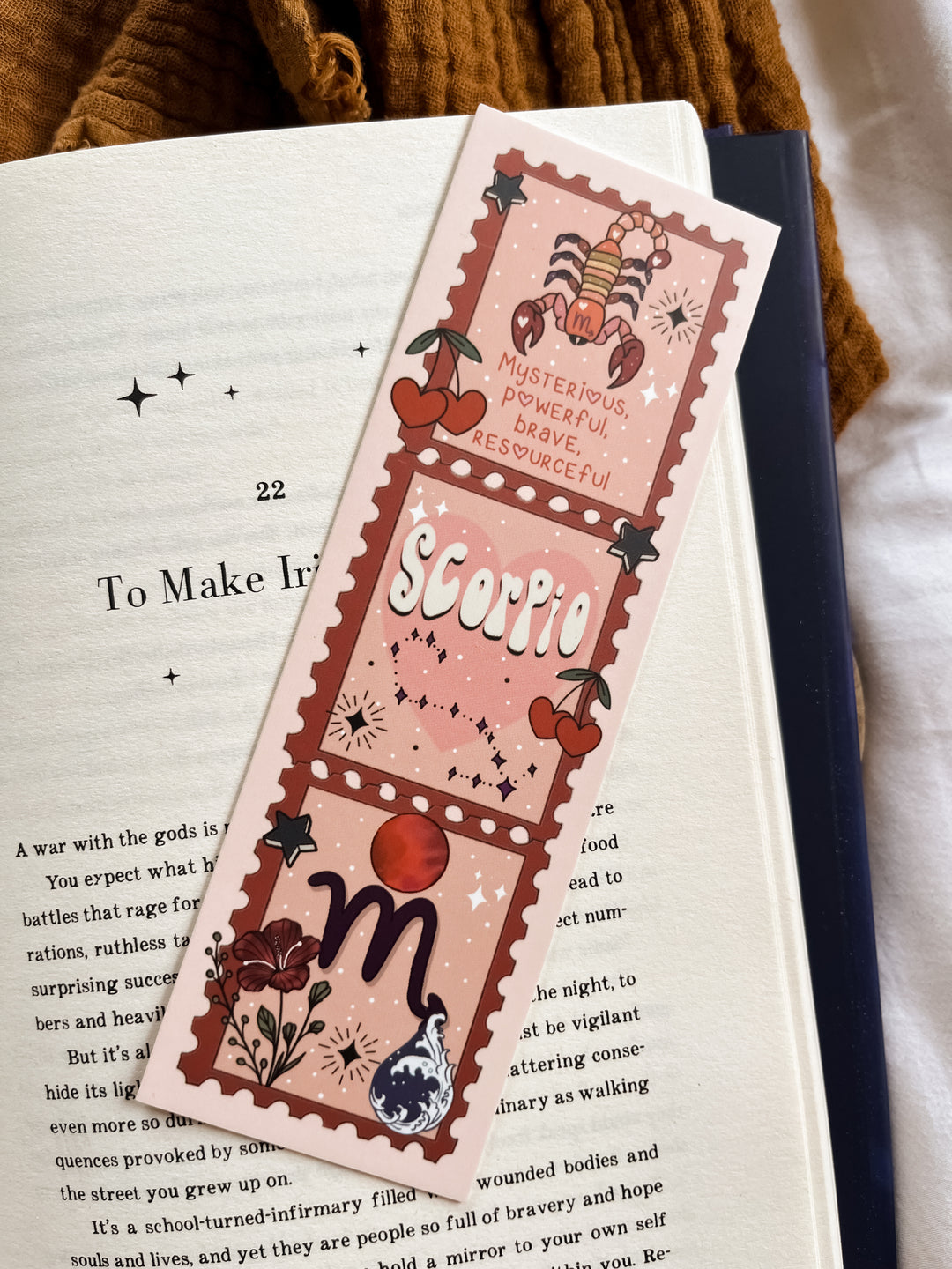 Zodiac Scorpio bookmark