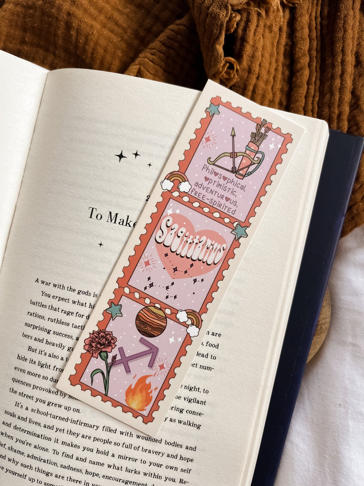 Zodiac Sagittarius bookmark