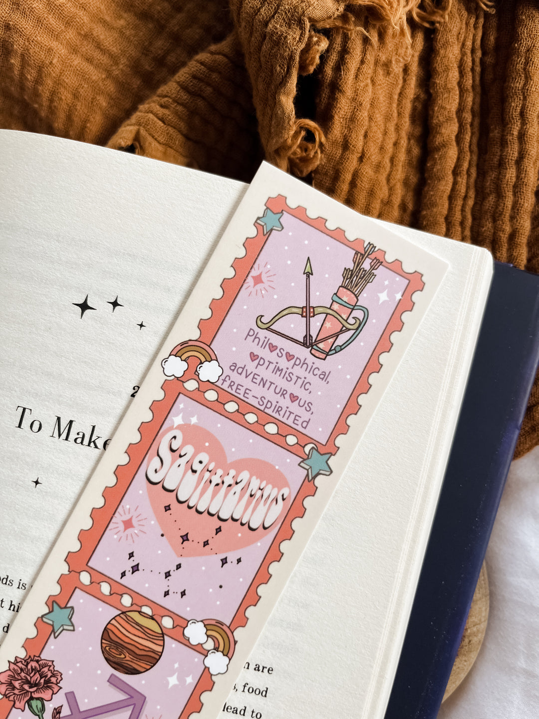 Zodiac Sagittarius bookmark