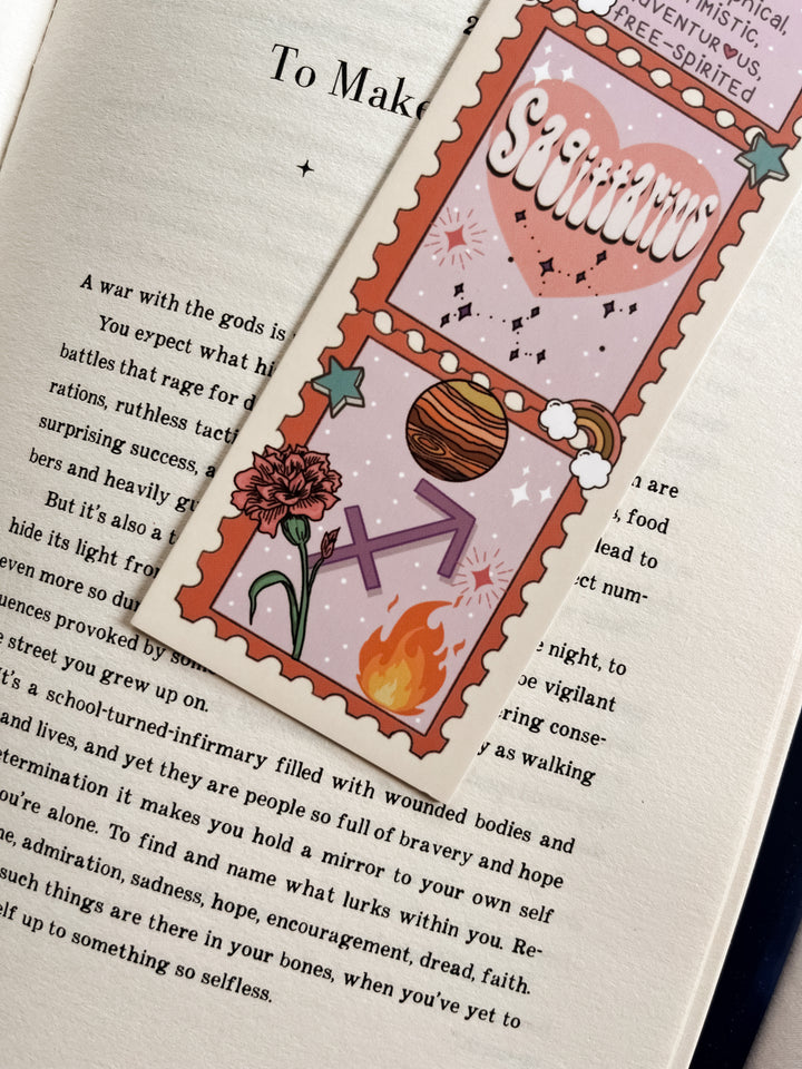 Zodiac Sagittarius bookmark