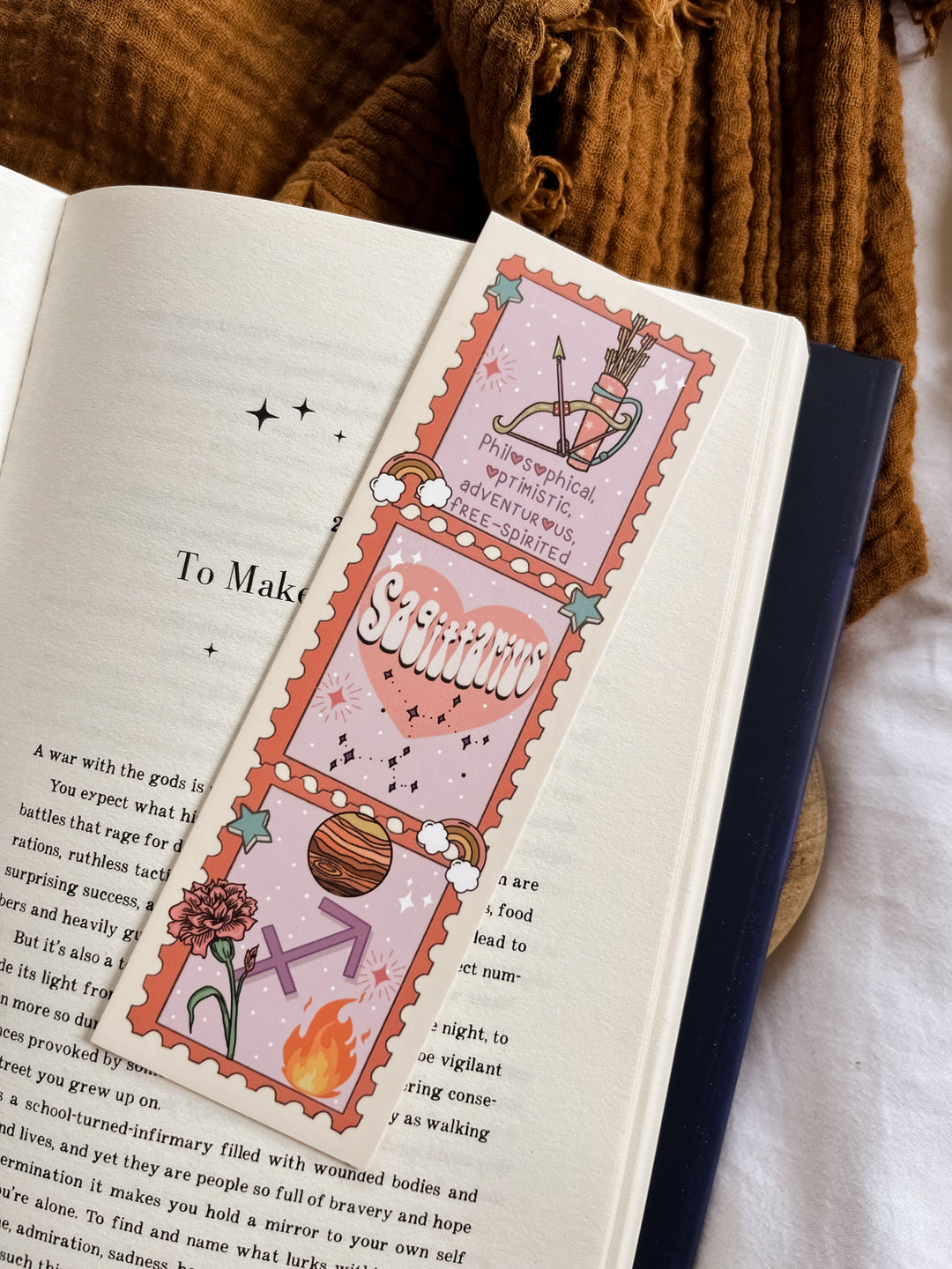 Zodiac Sagittarius bookmark