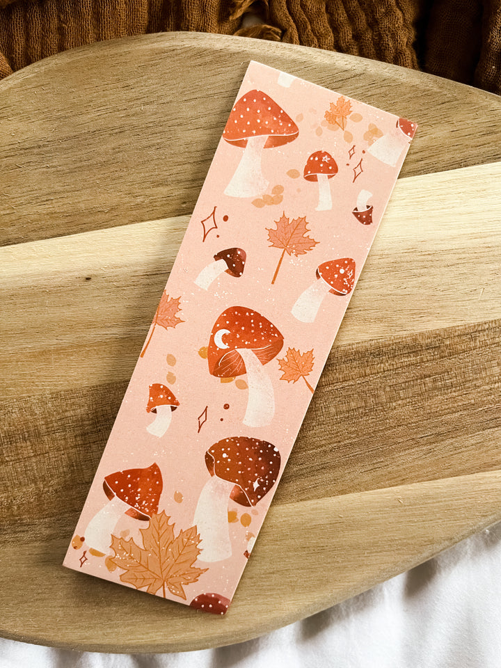 Mushroom cosy bookmark