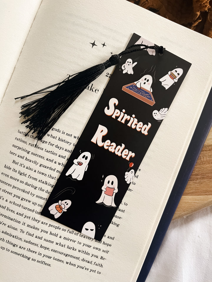 Spirited reader ghost bookmark