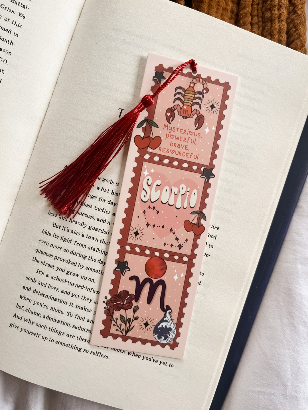 Zodiac Scorpio bookmark