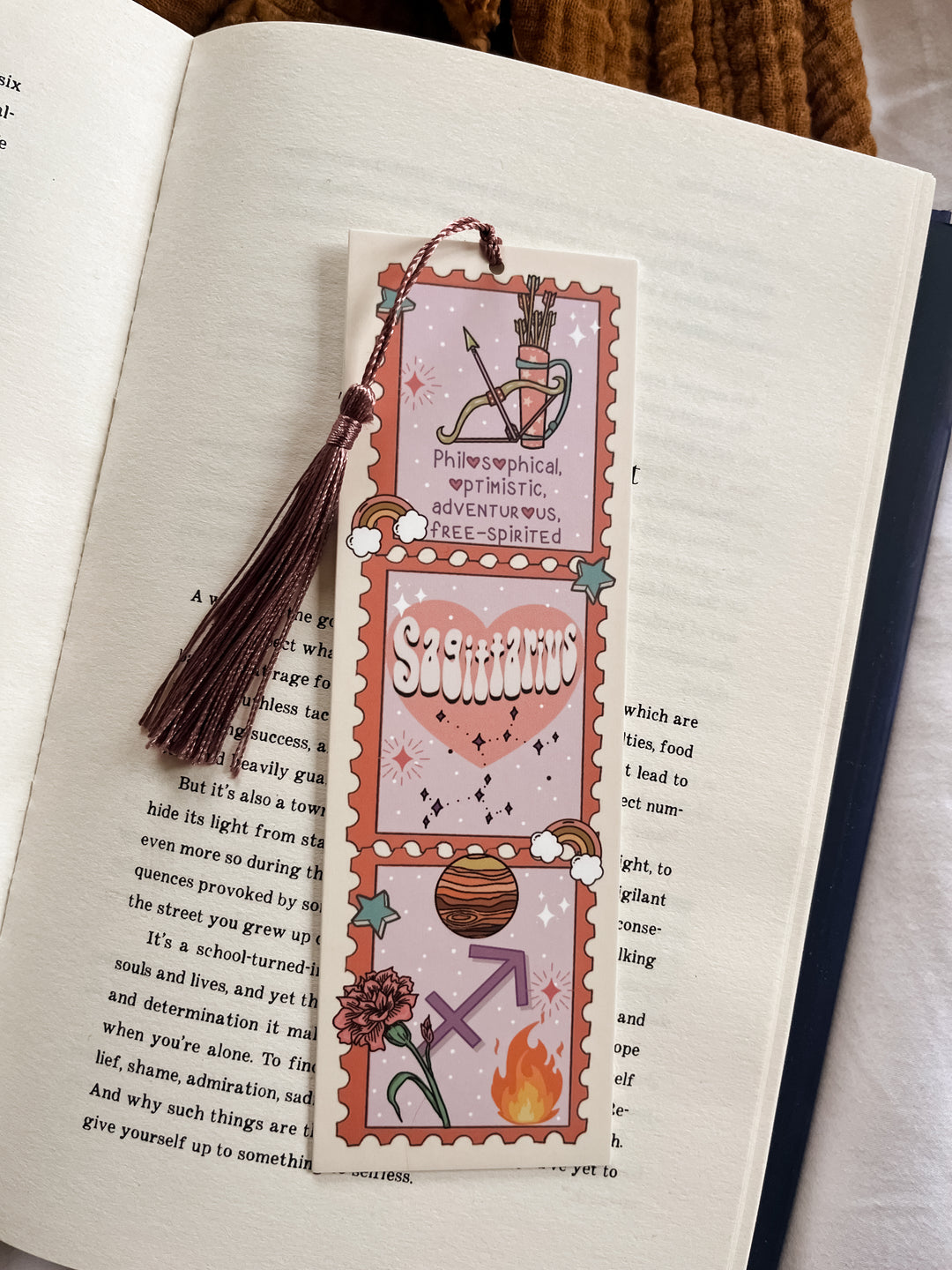 Zodiac Sagittarius bookmark