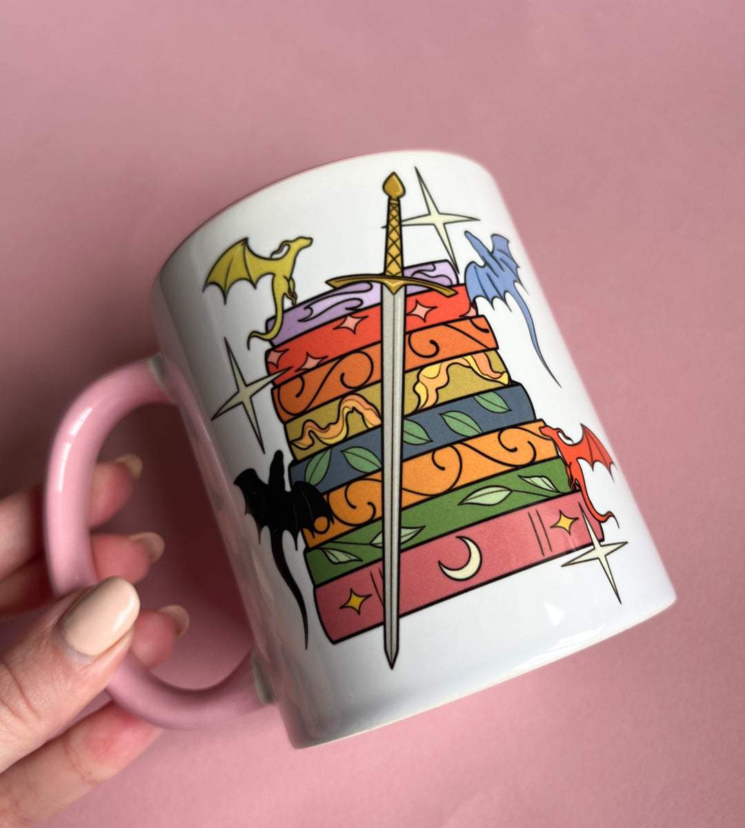 Bookish Dragons 11oz Mug