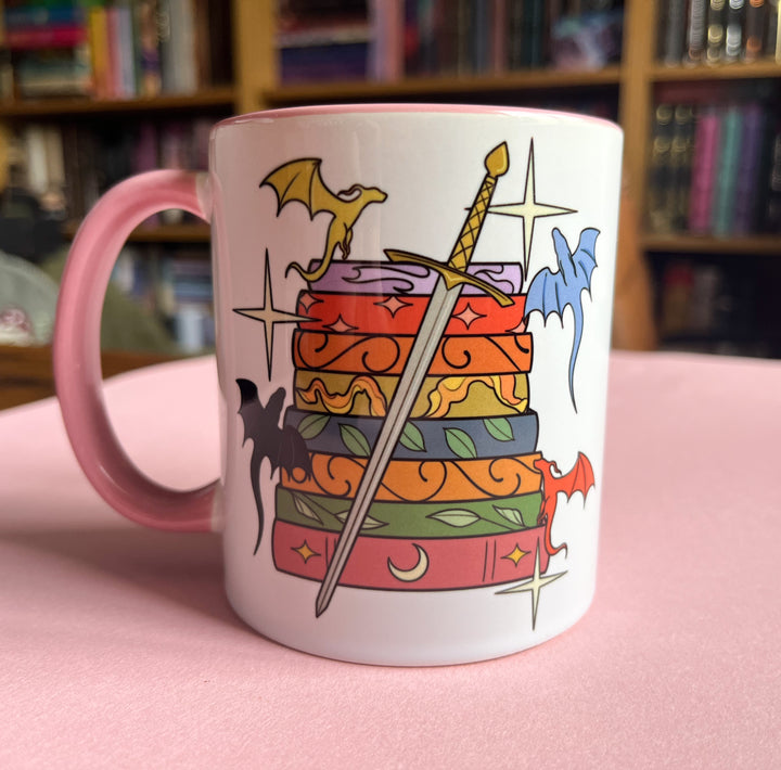 Bookish Dragons 11oz Mug