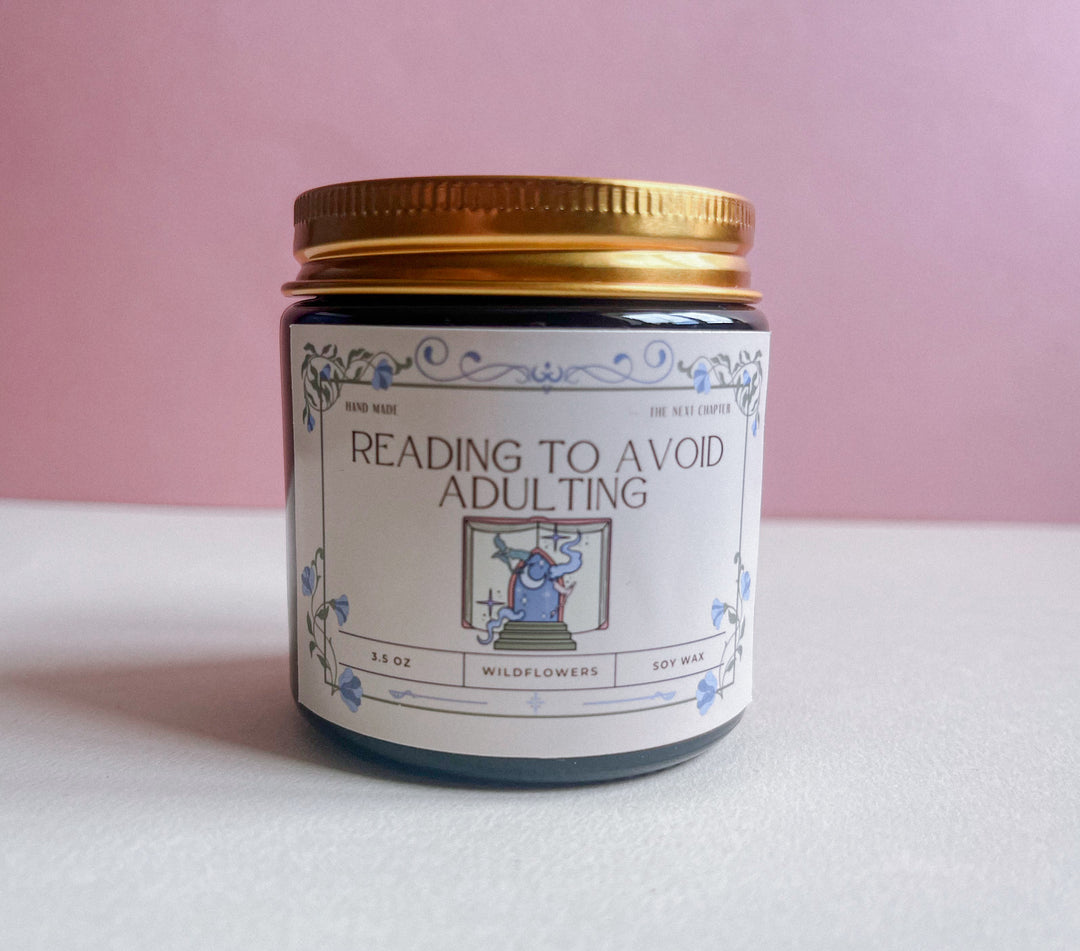 Avoiding Adulting Wildflower Soy Candle