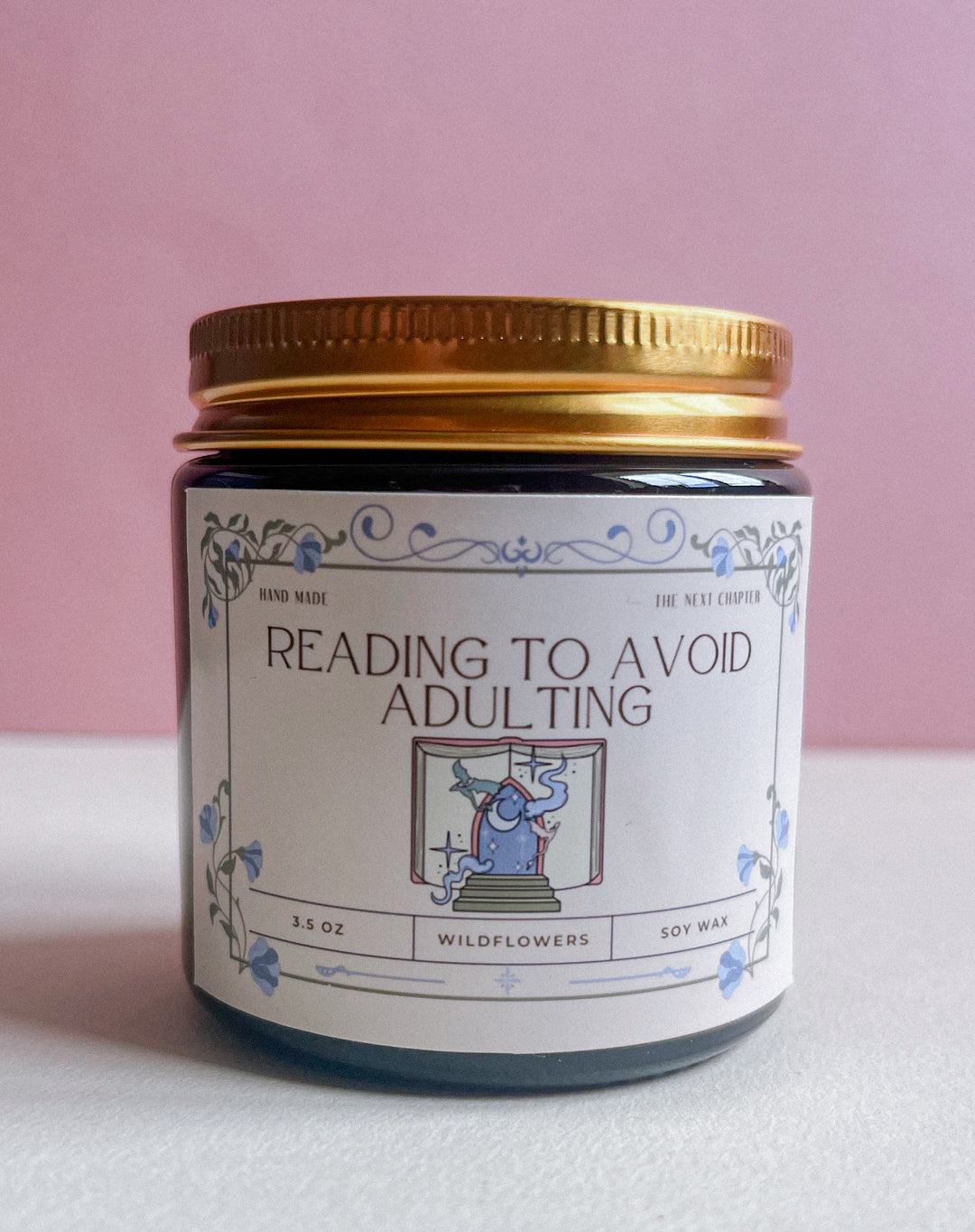 Avoiding Adulting Wildflower Soy Candle
