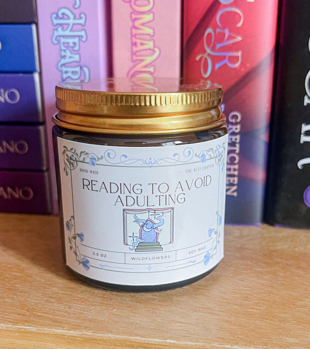 Avoiding Adulting Wildflower Soy Candle