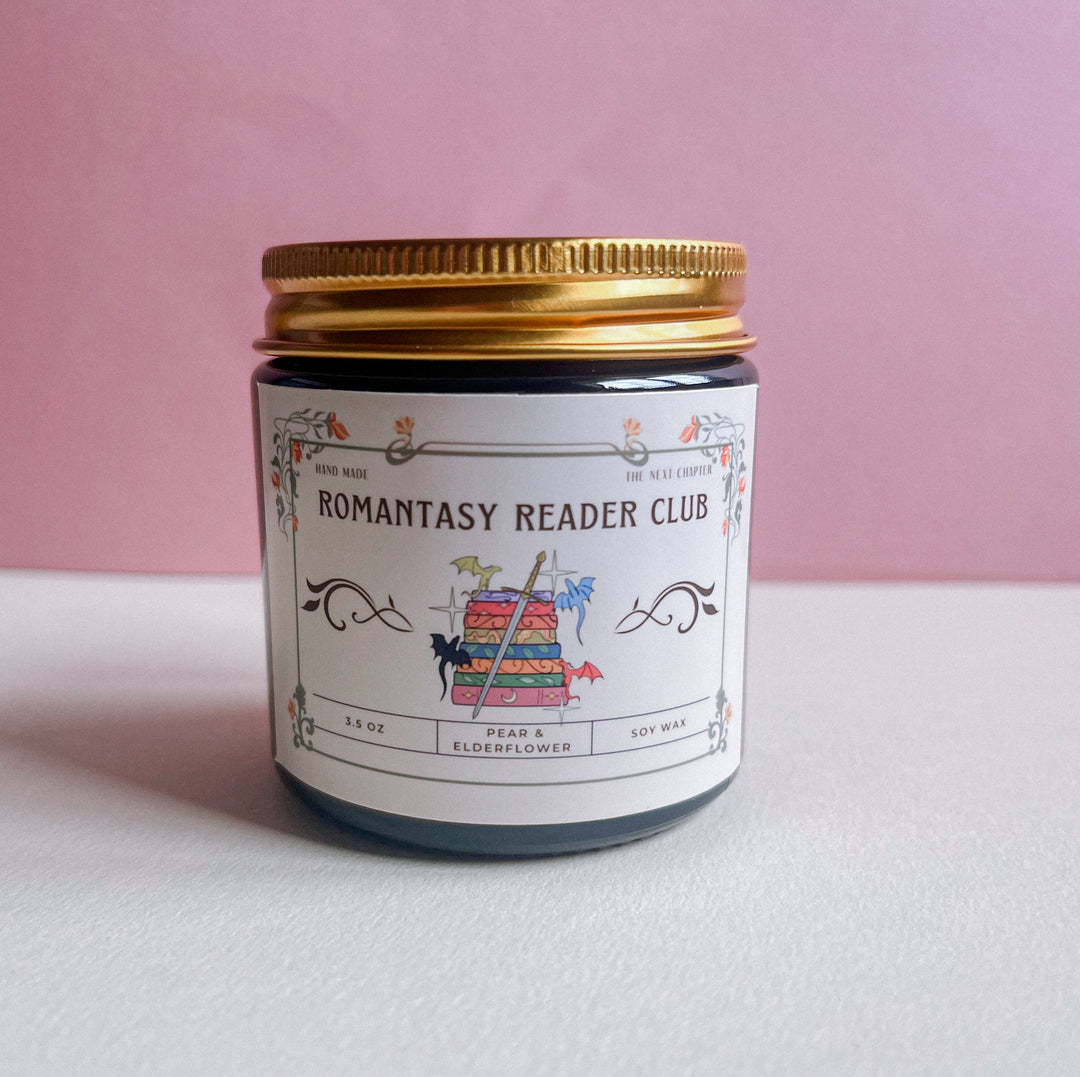 Romantasy Reader Pear Soy Candle