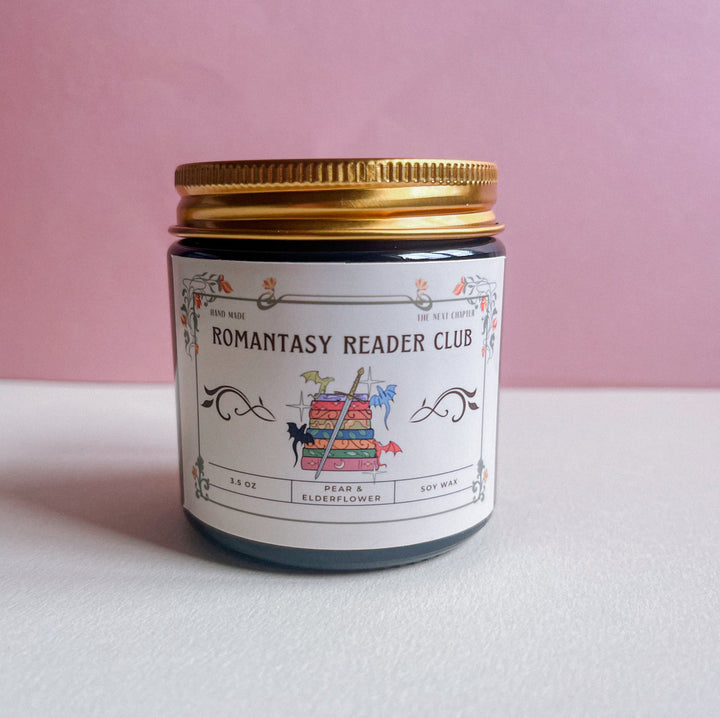 Romantasy Reader Pear Soy Candle