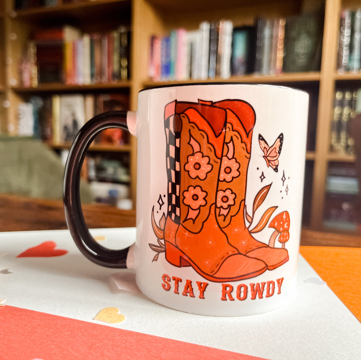 Stay Rowdy cowboy 11oz mug