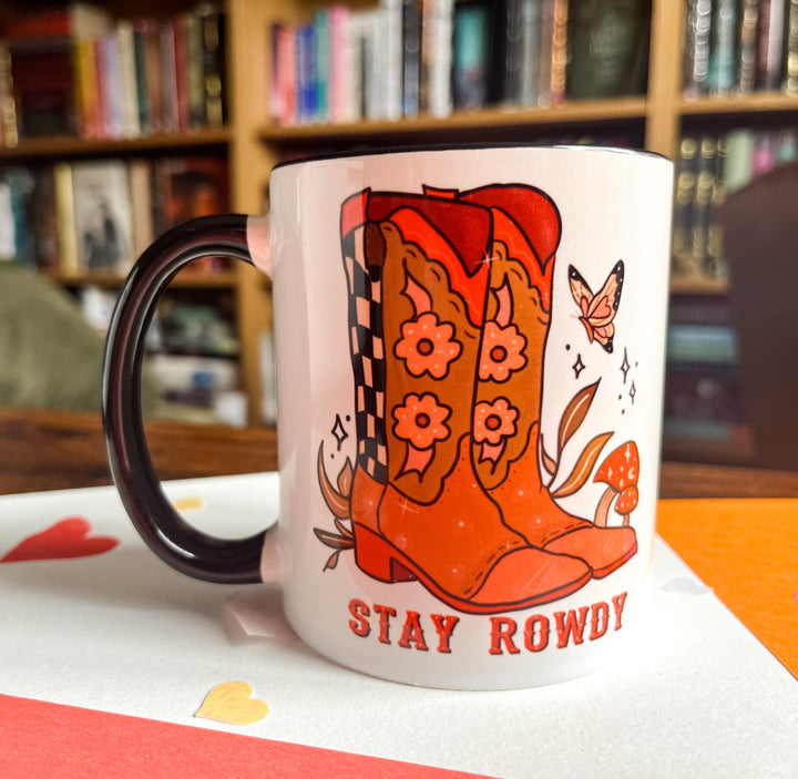 Stay Rowdy cowboy 11oz mug