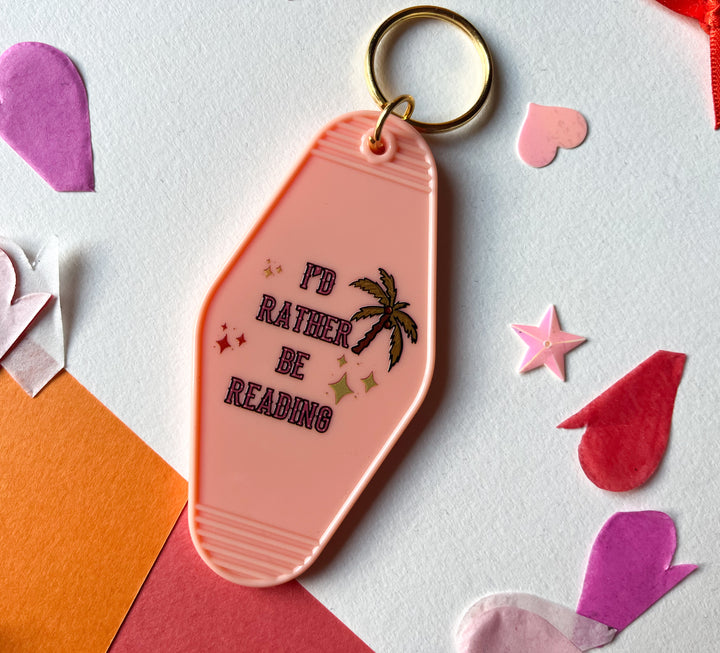 Reader Motel Keychain