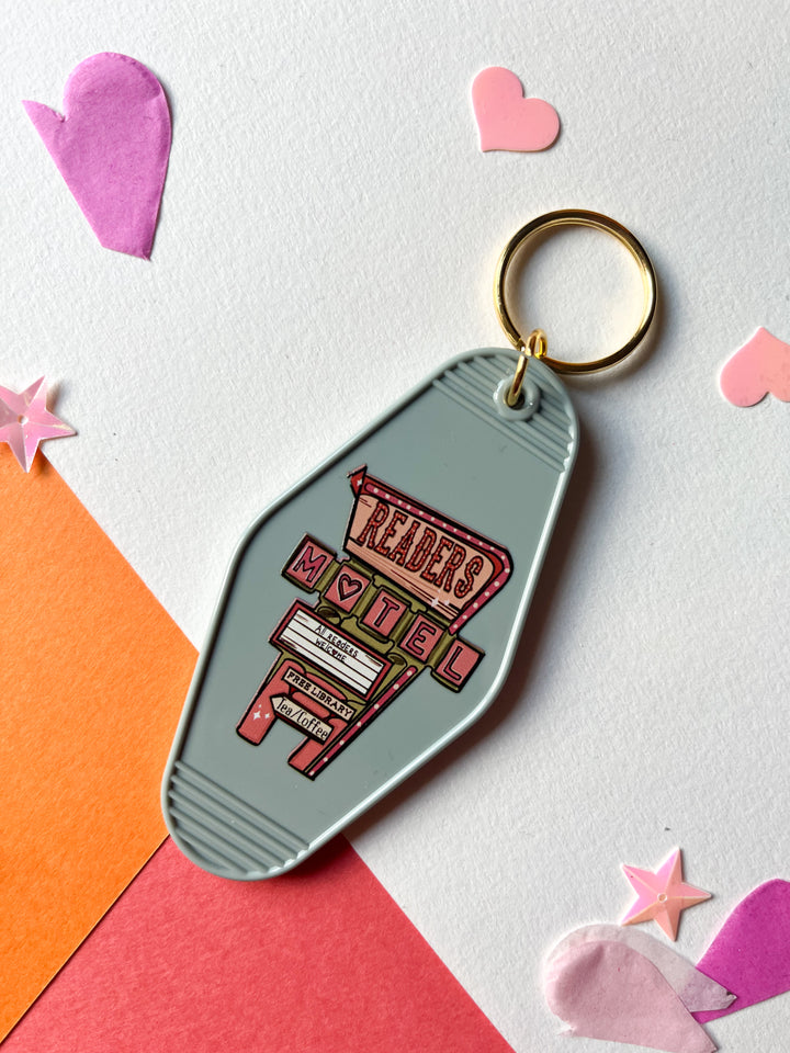 Reader Motel Keychain