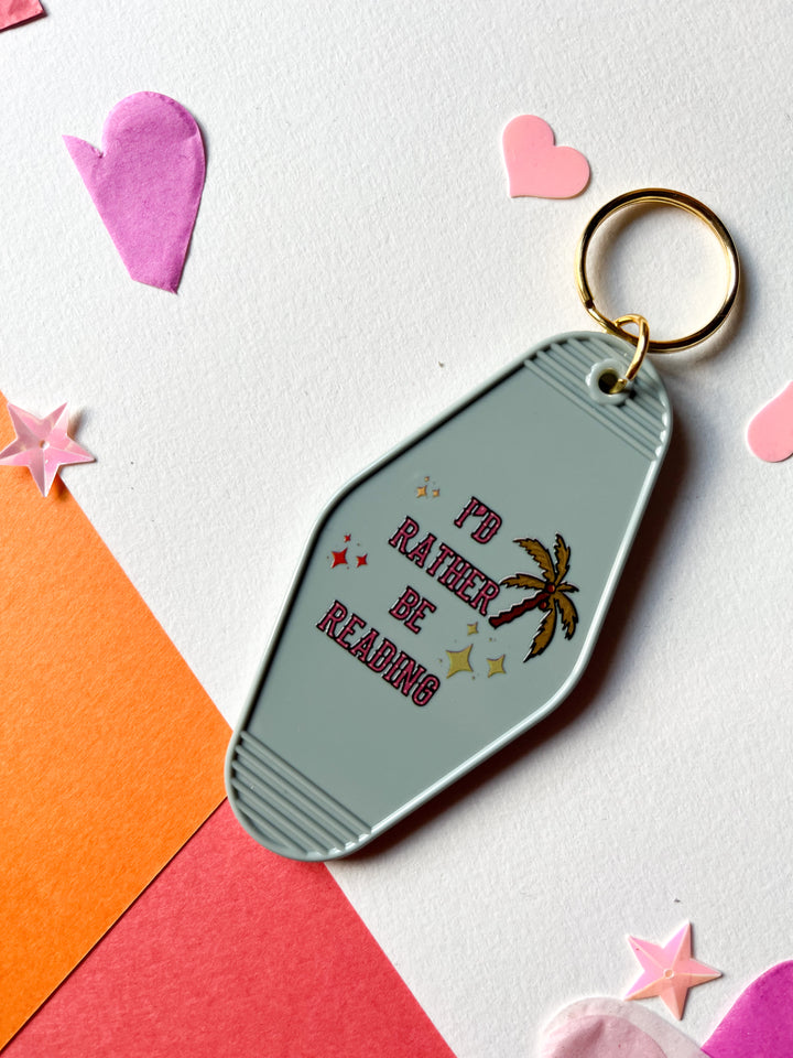 Reader Motel Keychain