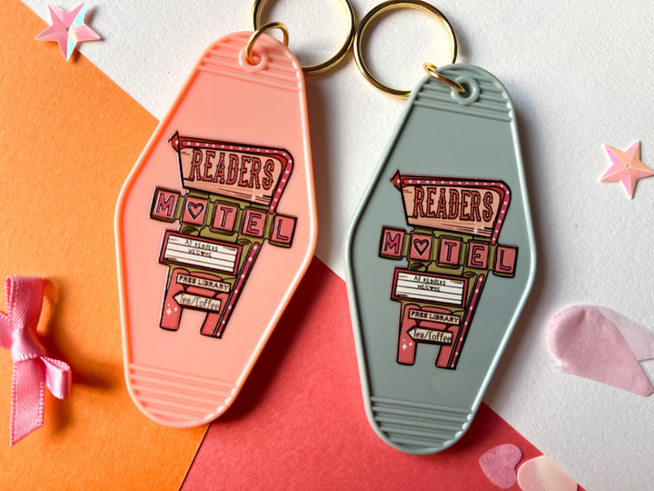 Reader Motel Keychain