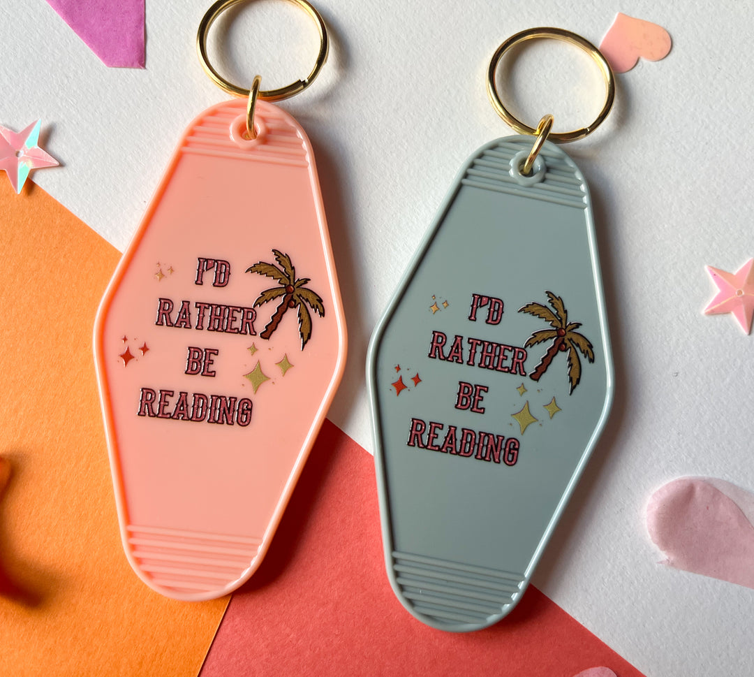 Reader Motel Keychain