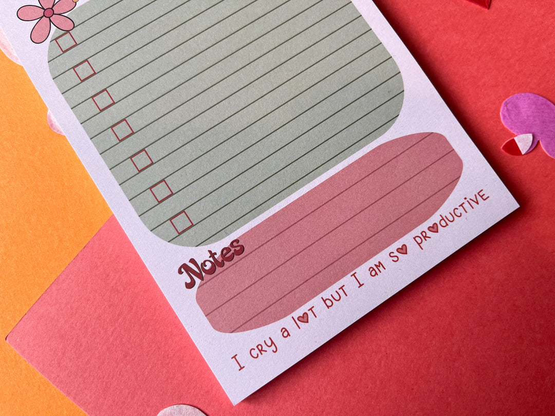 Cute 4x6" To-Do List