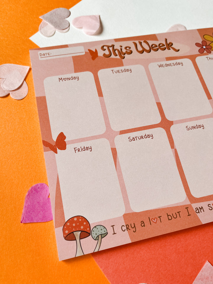 A5 'This Week' Weekly Planner Pad