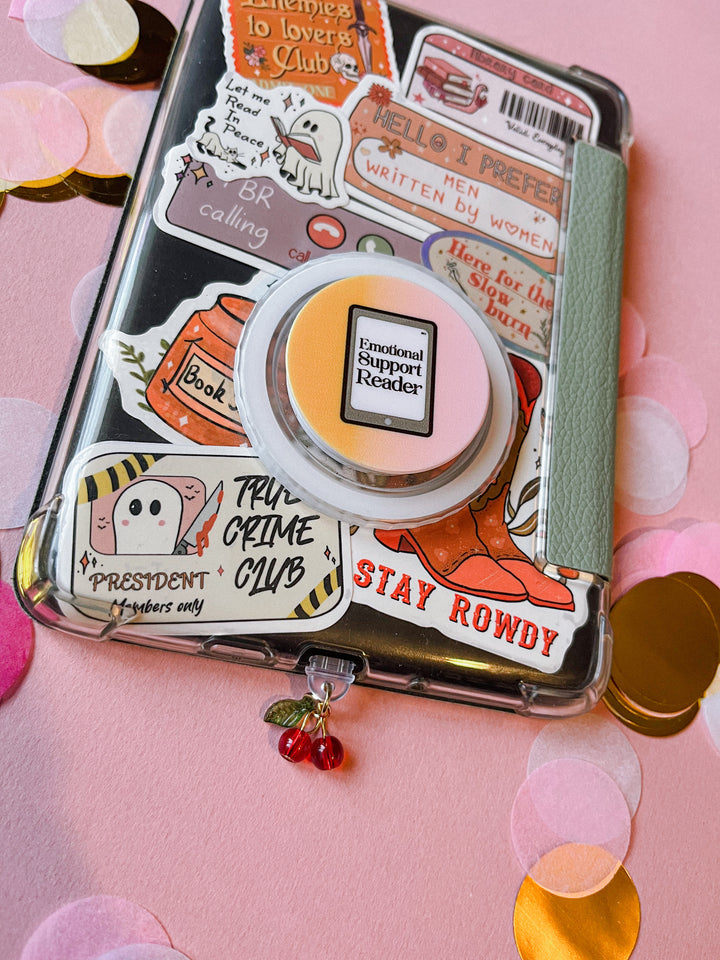Kindle cherry charm dust stopper