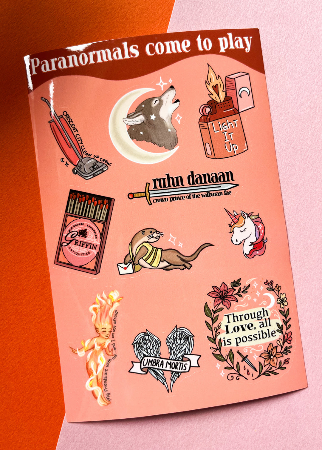 Crescent City Sticker Sheet