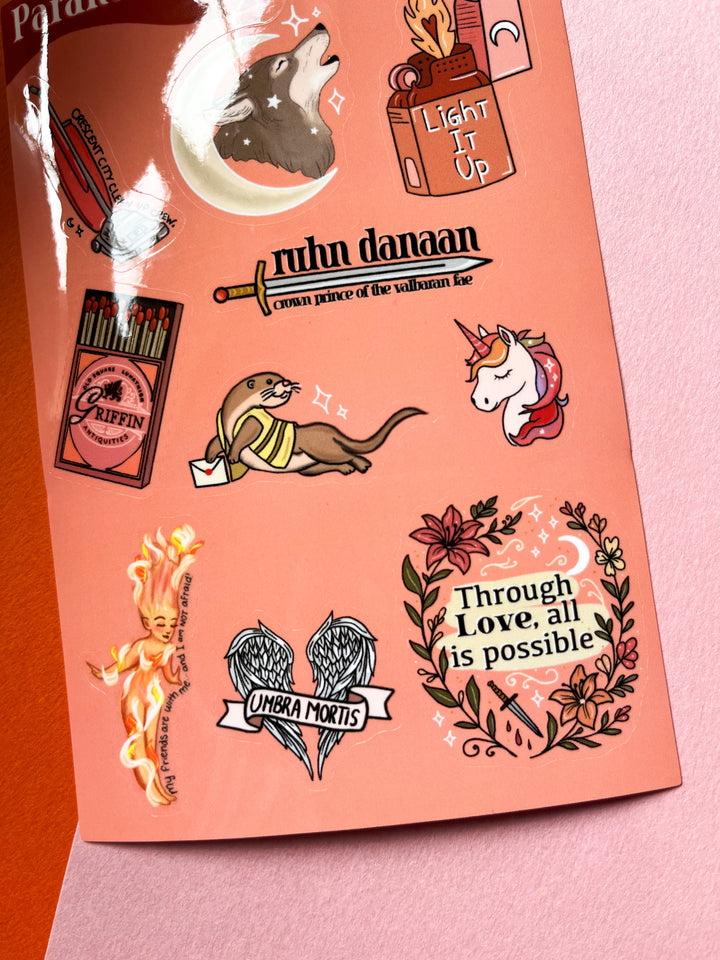 Crescent City Sticker Sheet