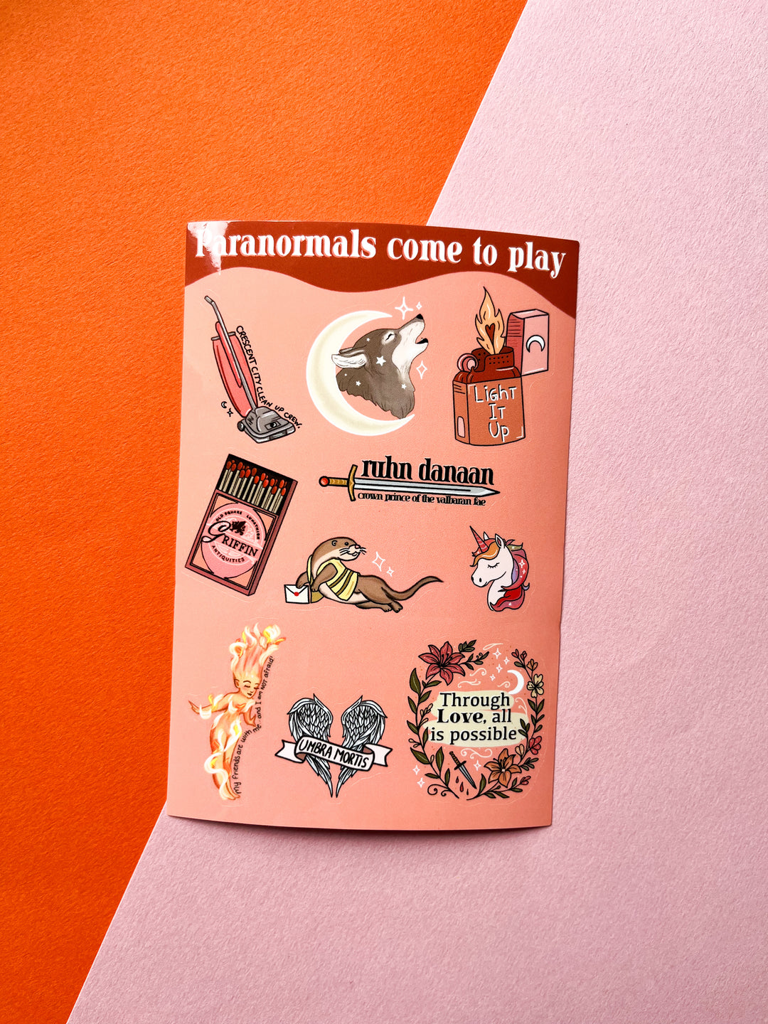 Crescent City Sticker Sheet