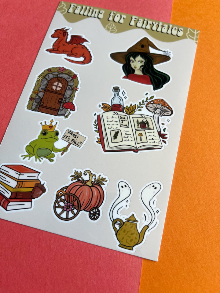 Fall Fairytales sticker sheet