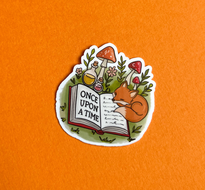 Cute autumnal fairytale sticker bundle