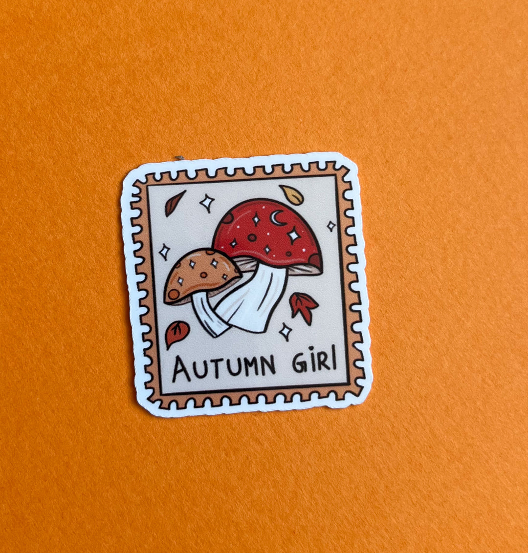 Cute autumnal fairytale sticker bundle