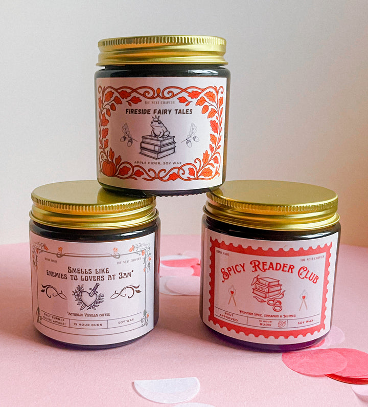 Spicy Reader Club Candle