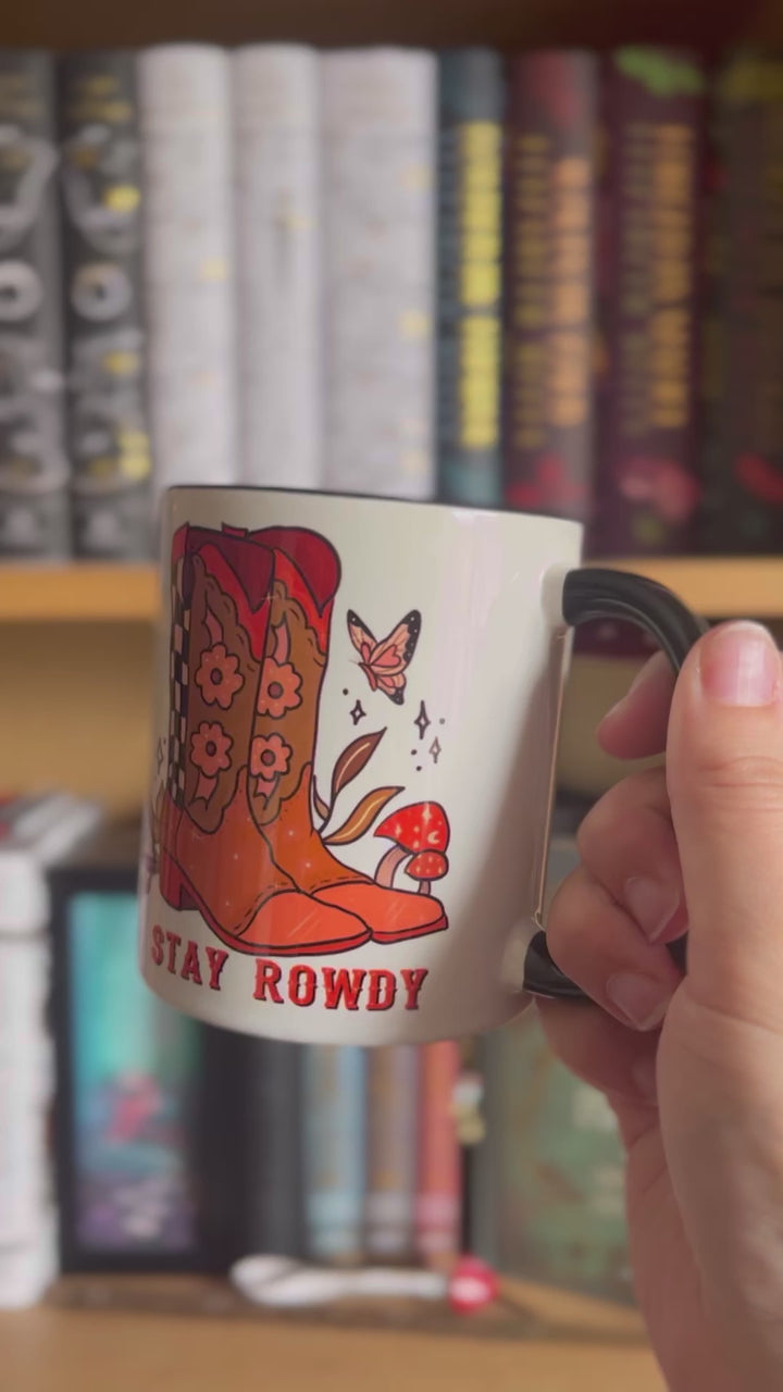 Stay Rowdy cowboy 11oz mug