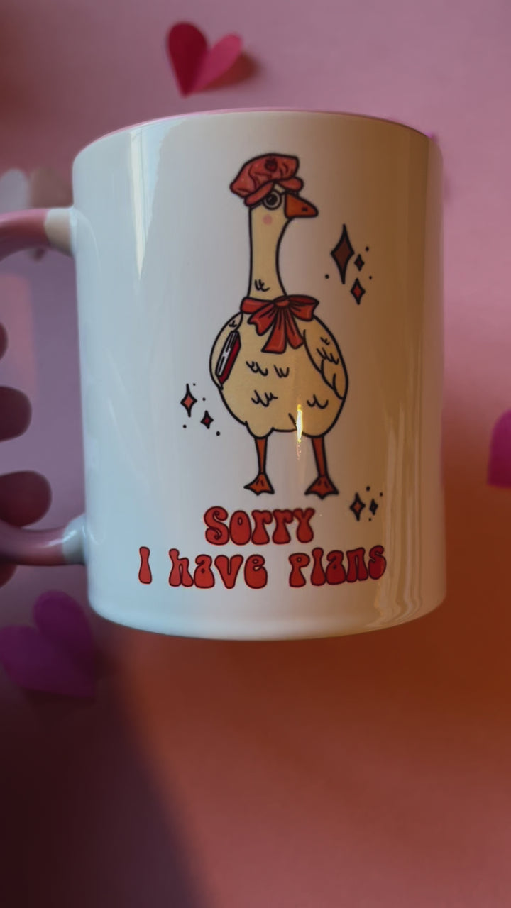 Sorry I have Plans 11oz mug