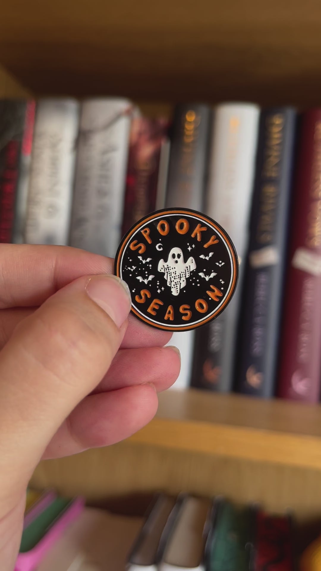 Spooky Season ghosty pin